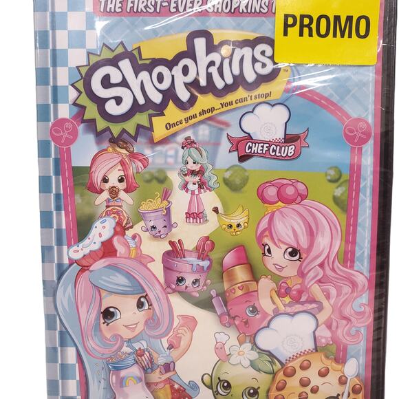 Shopkins DVD Chef Club First Ever Shopkins DVD Childrens DVDS Movies SEALED NEW - Picture 3 of 10